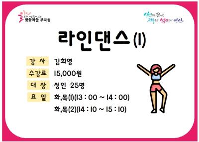 라인댄스 1 대표 이미지