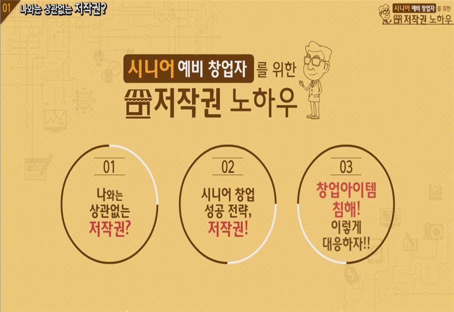 시니어 창업자를 위한 저작권 노하우 대표 이미지