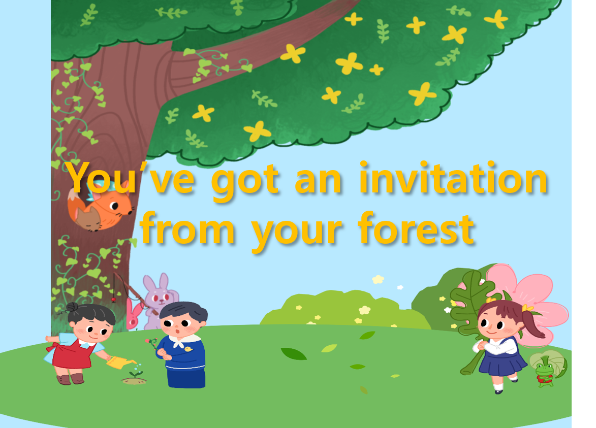 (Sat)You’ve got an invitation from your forest(다문화,외국인 대상) 대표 이미지