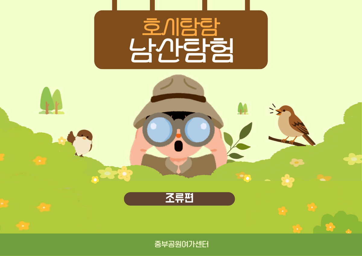 (일)호시탐탐 남산탐험_조류편 대표 이미지