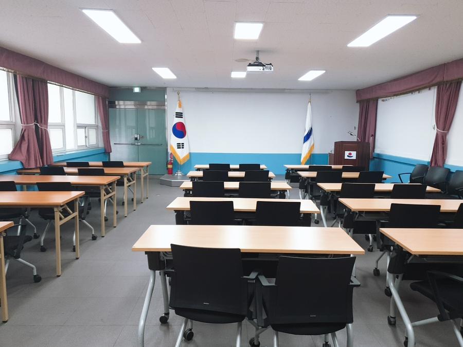 옥천동주민센터 2층 회의실 대표 포스터