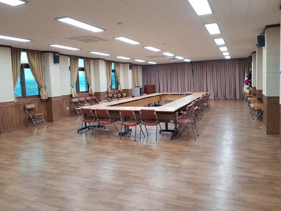 구룡면행정복지센터 회의실 대표 포스터